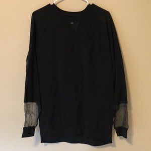 ASOS Organza Inset Sweatshirt.